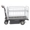 Vestil Traction Drive Cart 1 Shelf 33 in 750 lb 24 3/4 x 46 NE-CART-3 - alternate 1